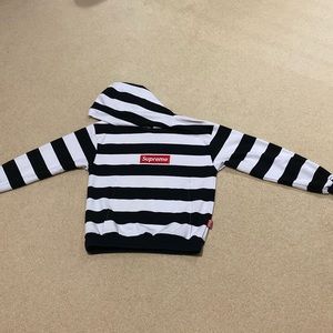 SuperLab Japan supreme hoodie. The size is medium ish and small